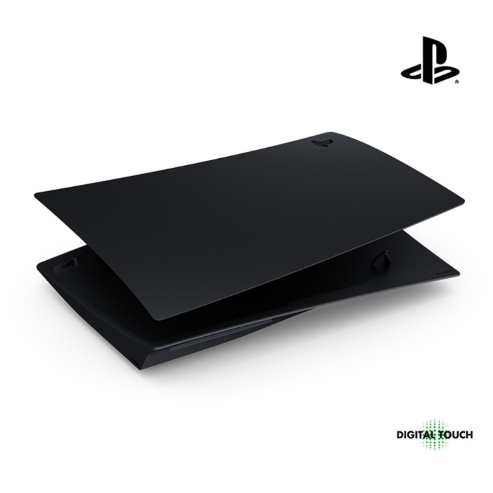 소니 정품 플레이스테이션5 PS5 콘솔 커버 미드나이트 블랙 디스크 에디션용